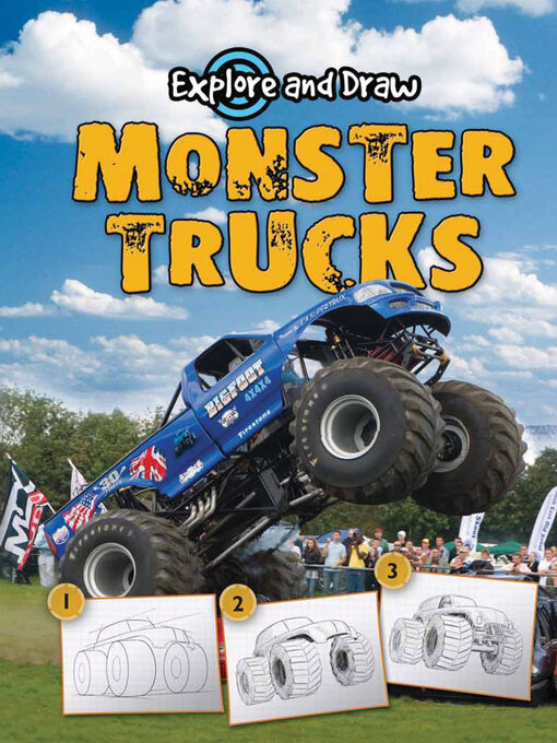 Cover image for Monster Trucks, Drawing and Reading